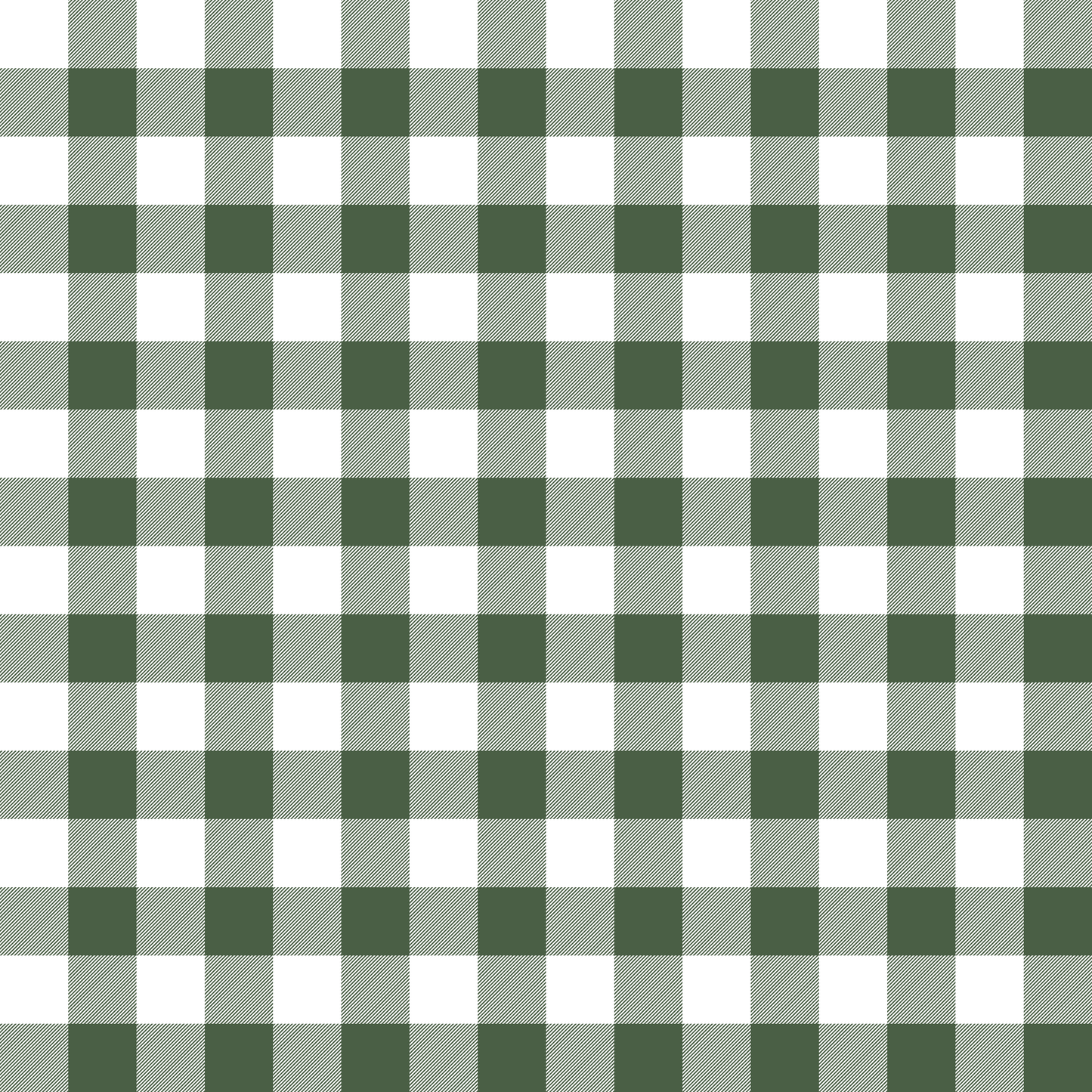 Forest Gingham Fabric - WayMaker Fabrics