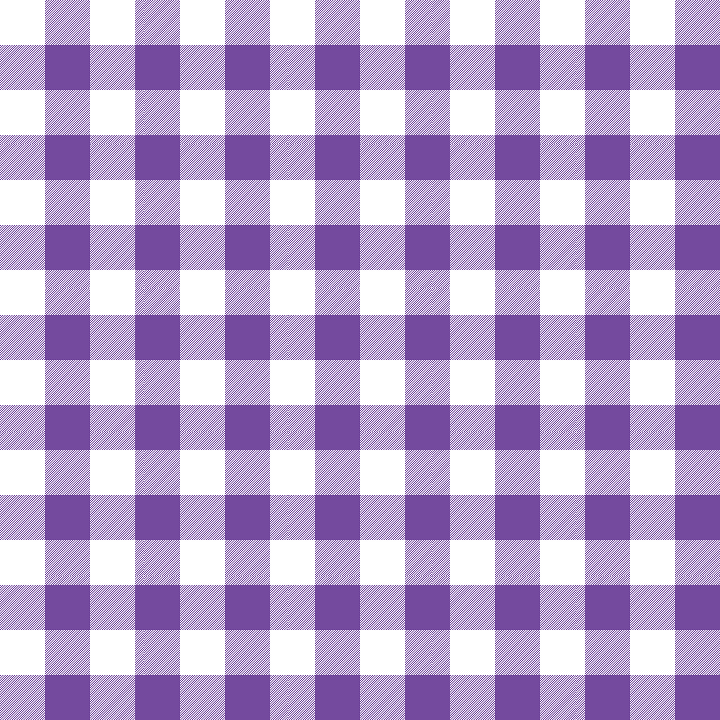 Violet Gingham Fabric - WayMaker Fabrics