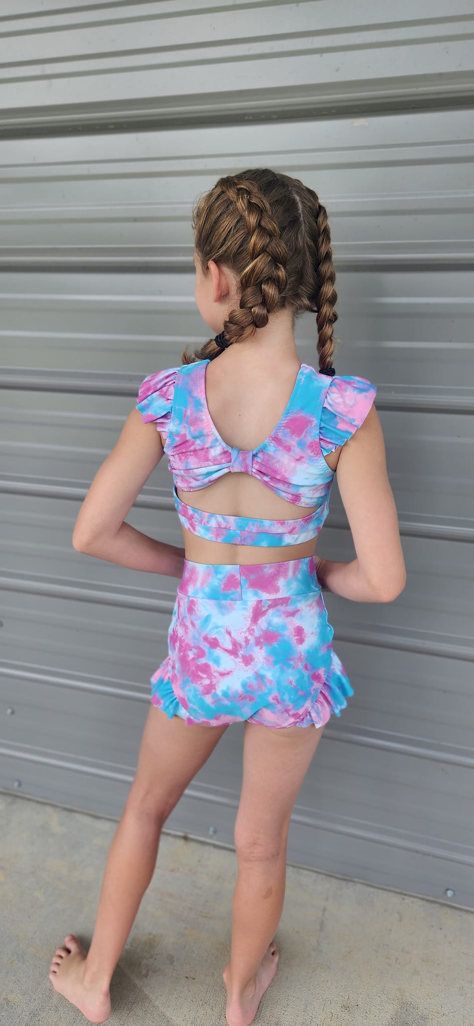 Mermaid Tie Dye Fabric - WayMaker Fabrics