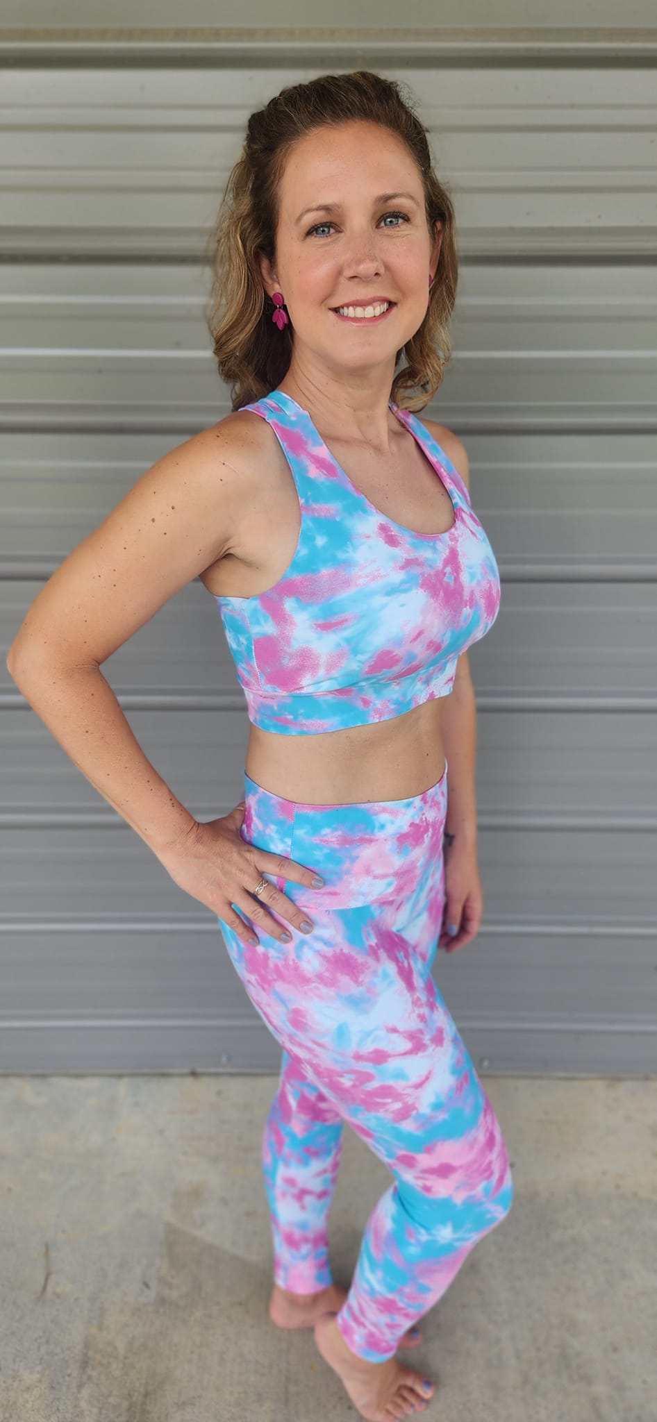 Mermaid Tie Dye Fabric - WayMaker Fabrics