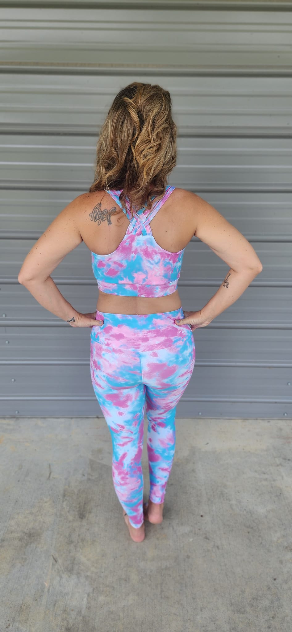 Mermaid Tie Dye Fabric - WayMaker Fabrics