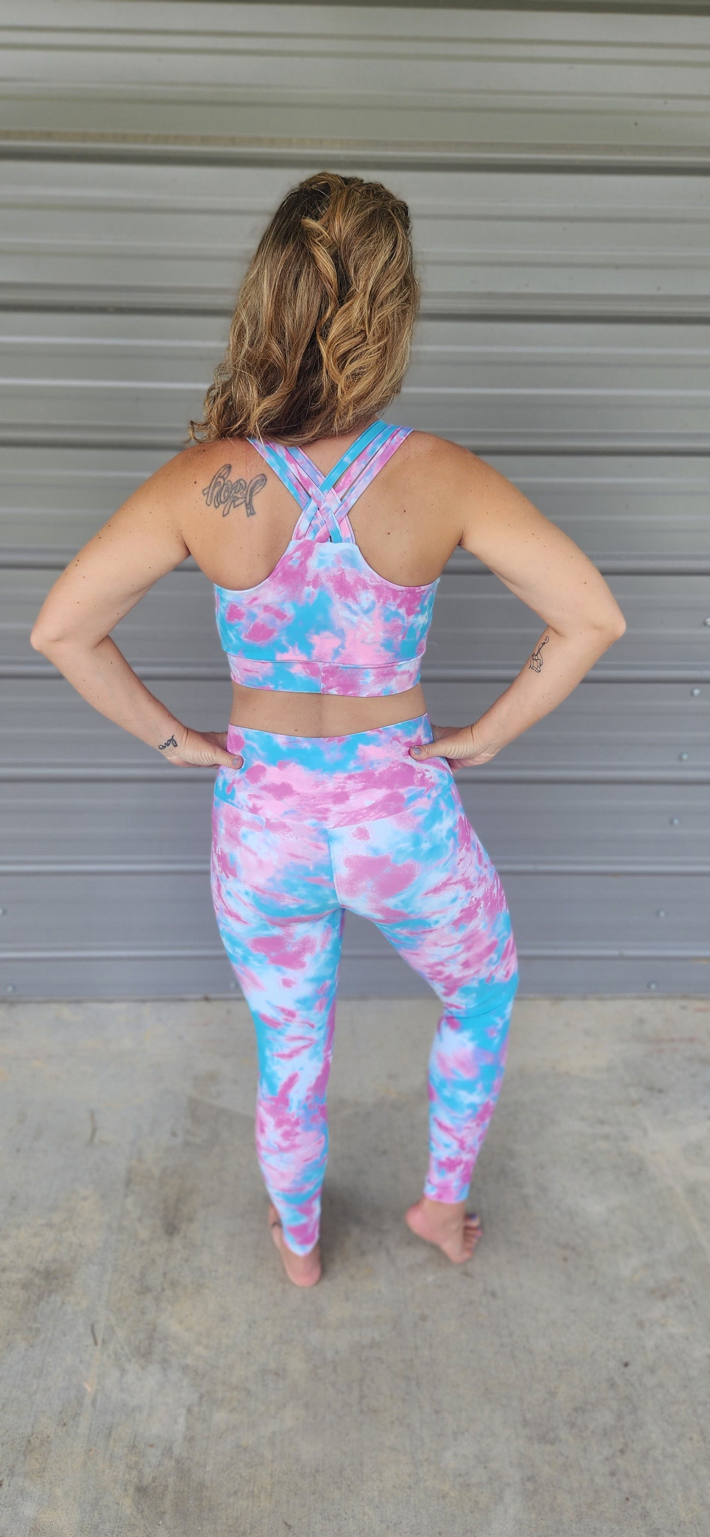 Mermaid Tie Dye Fabric - WayMaker Fabrics