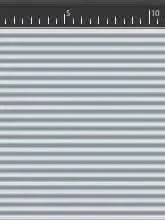 Dusty blue striped fabric swatch from Rachel Getz Designs.