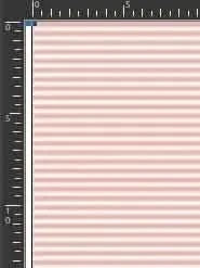 Pink striped fabric with subtle stripes on a light pink background.