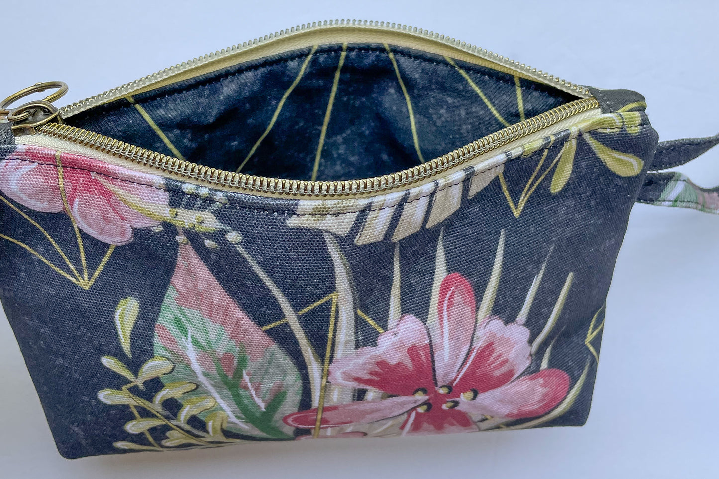 Caged Aloha in Black Fabric Fabric - WayMaker Fabrics