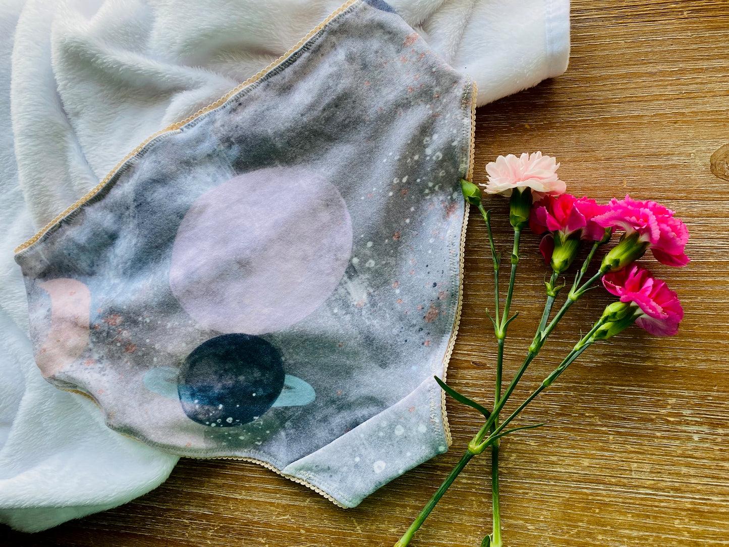 Interstellar in Pink Fabric - WayMaker Fabrics