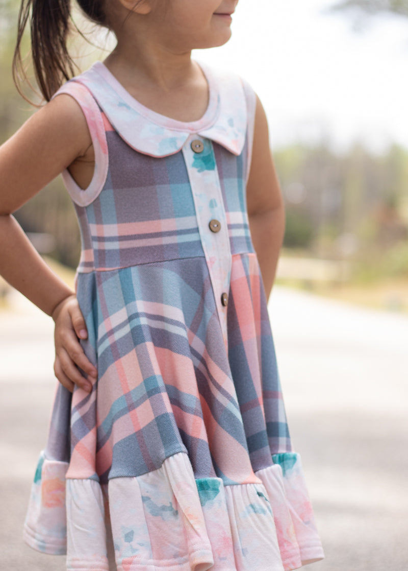 Plaid in Pink Fabric - WayMaker Fabrics