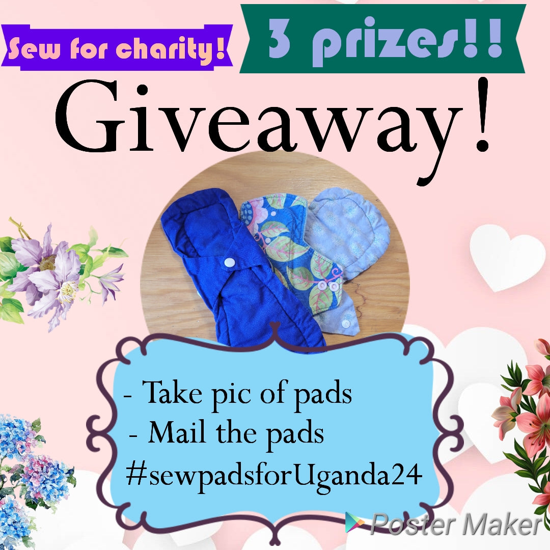 Sew For Charity-Menstrual Pads for Uganda