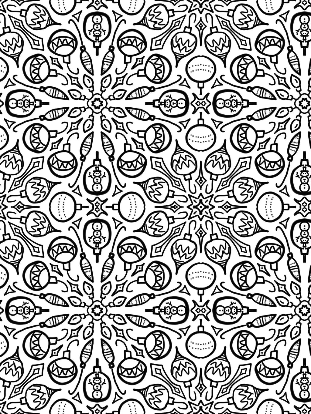 Color Your Own Christmas Sweater Fabric – WayMaker Fabrics