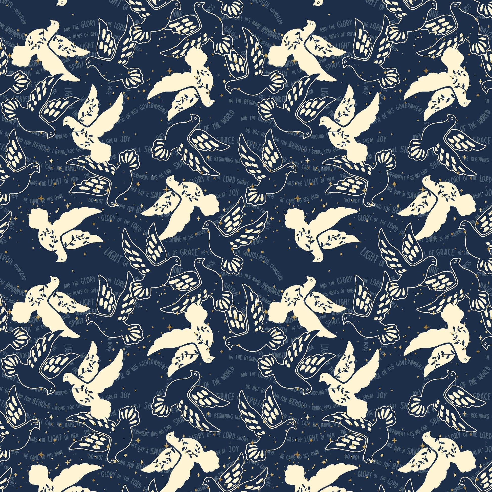 Doves Fabric - WayMaker Fabrics