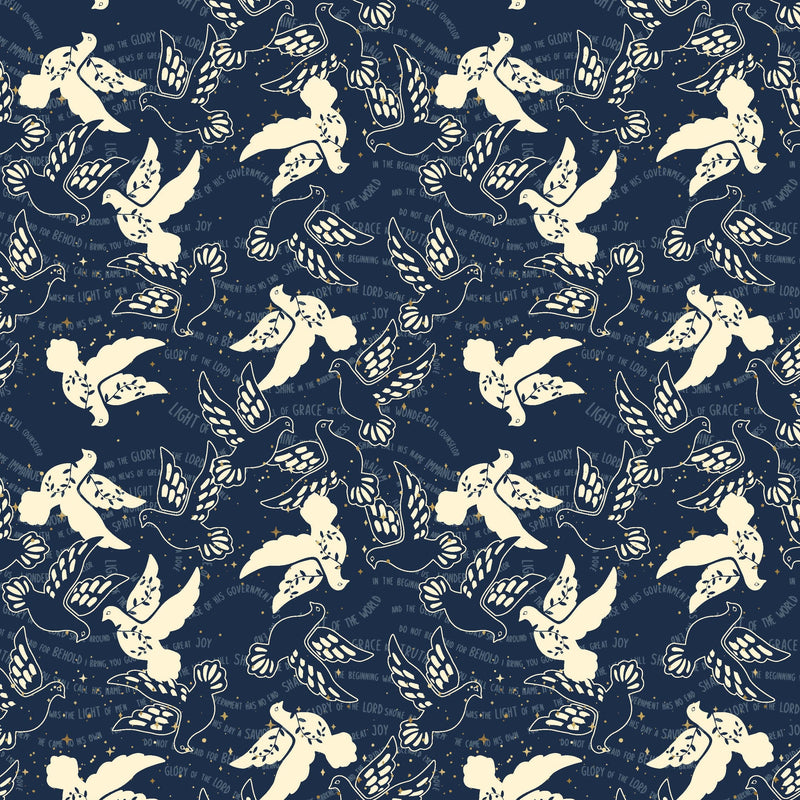 Doves Fabric - WayMaker Fabrics