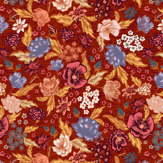 Fire Flowers Fabric - WayMaker Fabrics