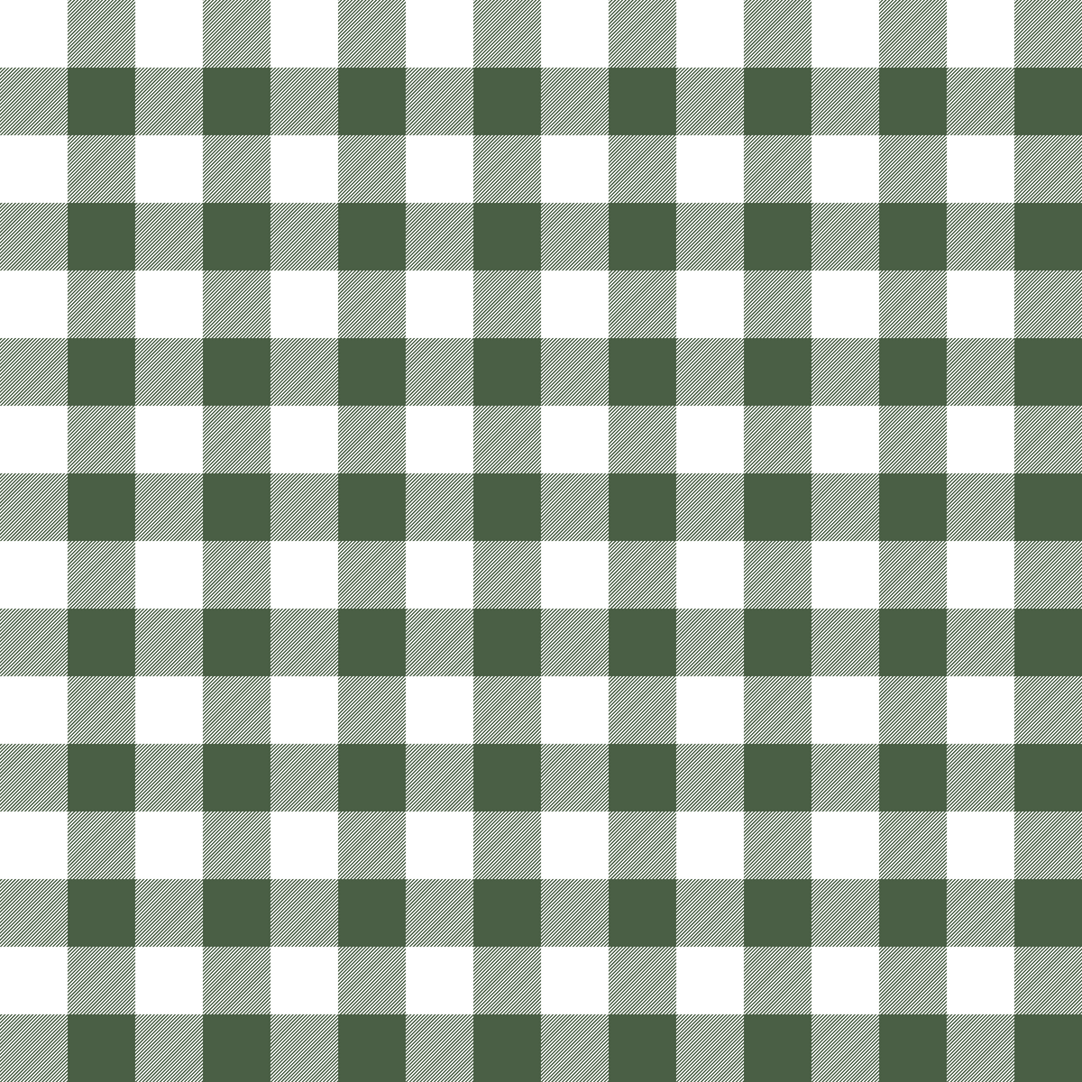 Forest Gingham Fabric - WayMaker Fabrics