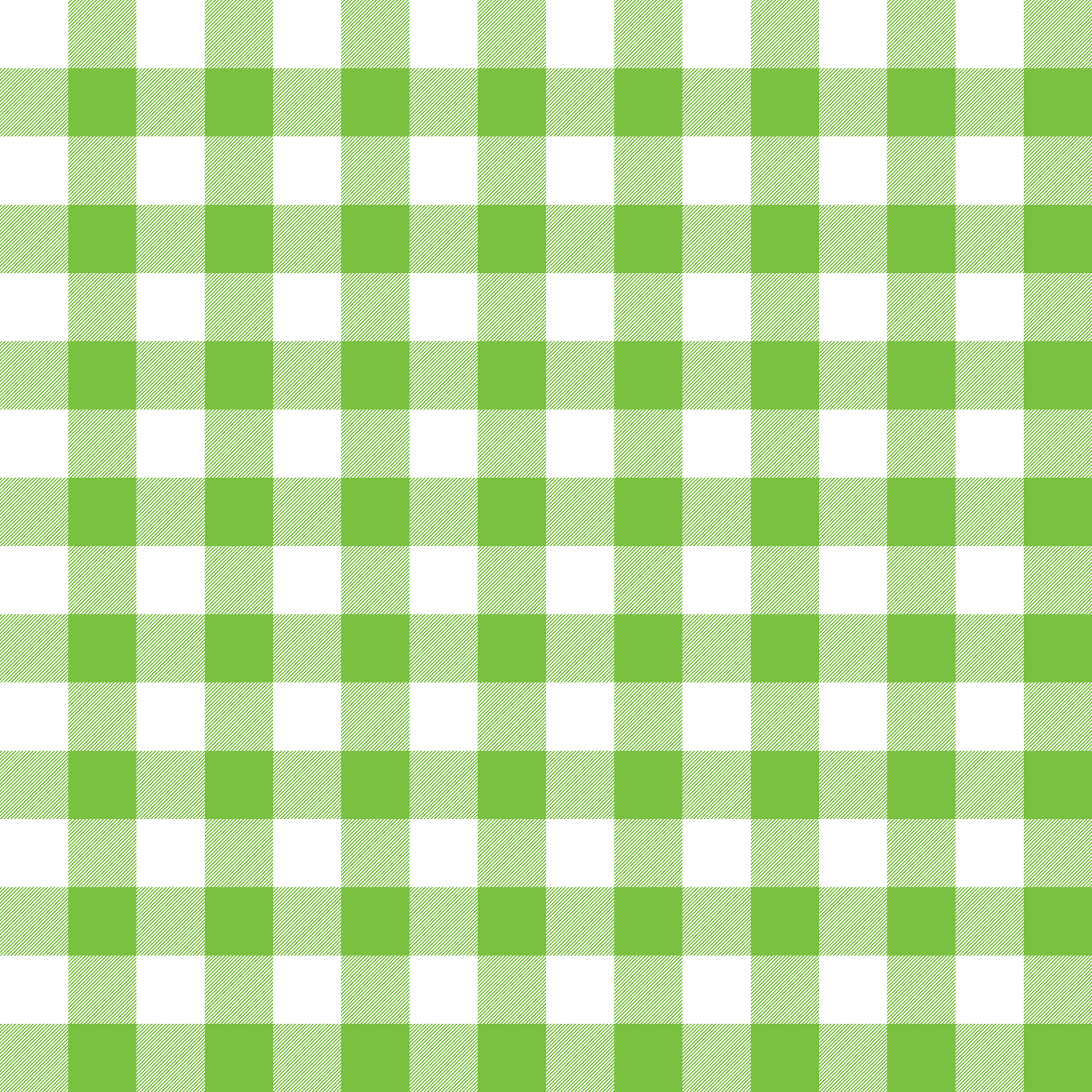 Green Gingham Fabric - WayMaker Fabrics