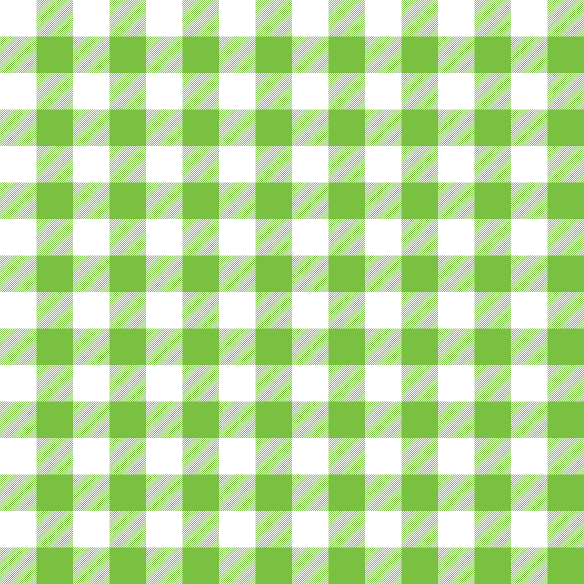 Green Gingham Fabric - WayMaker Fabrics