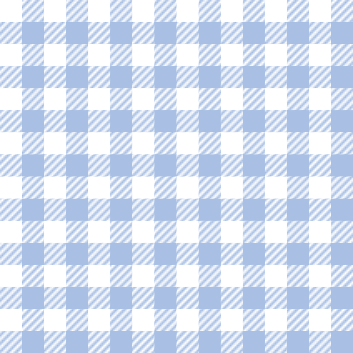 Periwinkle Gingham Fabric - WayMaker Fabrics