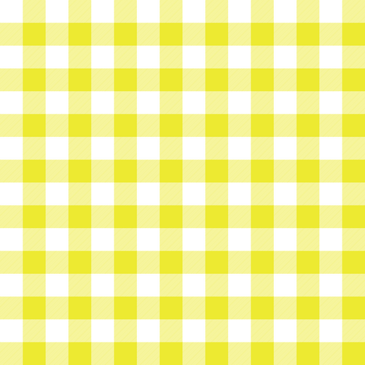 Yellow Gingham Fabric - WayMaker Fabrics