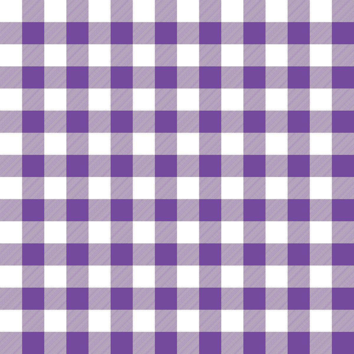 Violet Gingham Fabric - WayMaker Fabrics