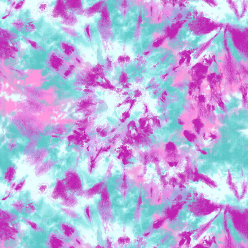 Mermaid Tie Dye Fabric - WayMaker Fabrics