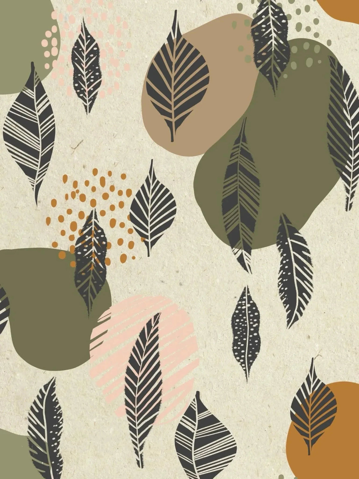 Mod Textiles Mod Leaves Fabric - Premium Knit & Woven Options – WayMaker Fabrics