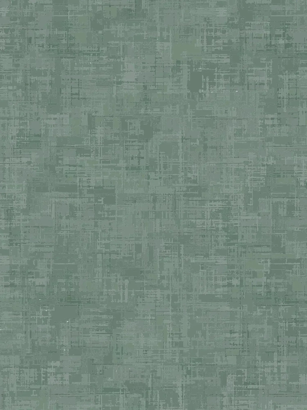 Forest Weave Celestial Star Pattern fabric in green weave texture.