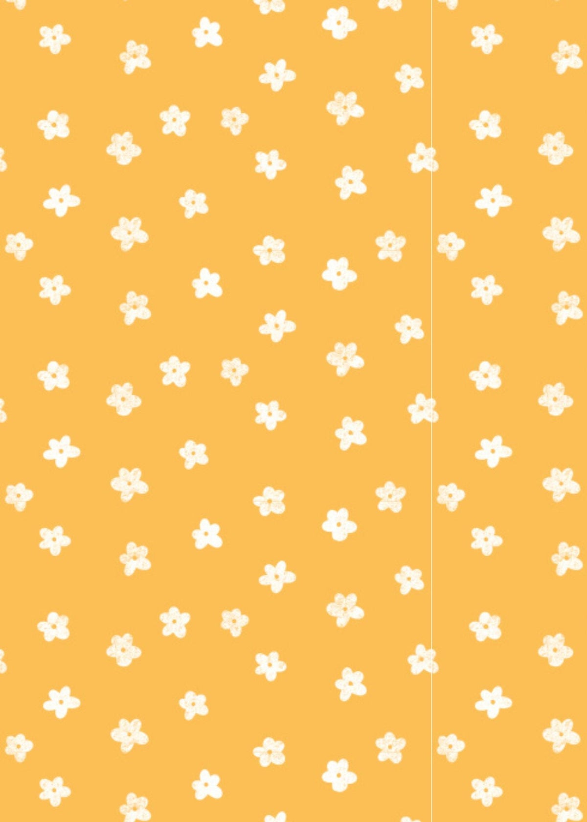 Orange Spread Out Floral