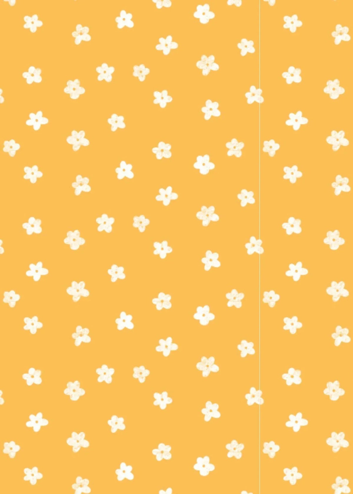 Orange Spread Out Floral