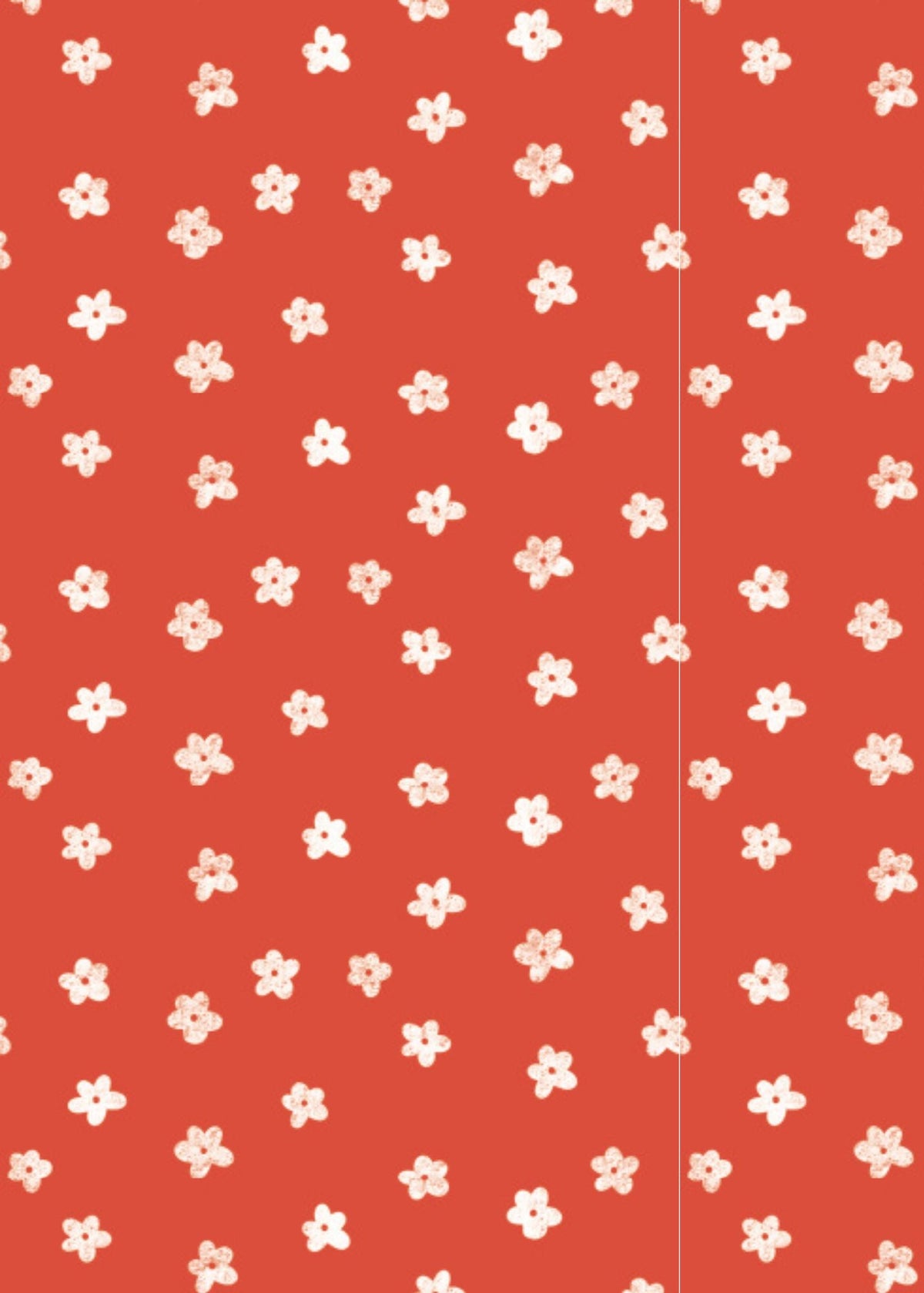 Red Spread Out Floral