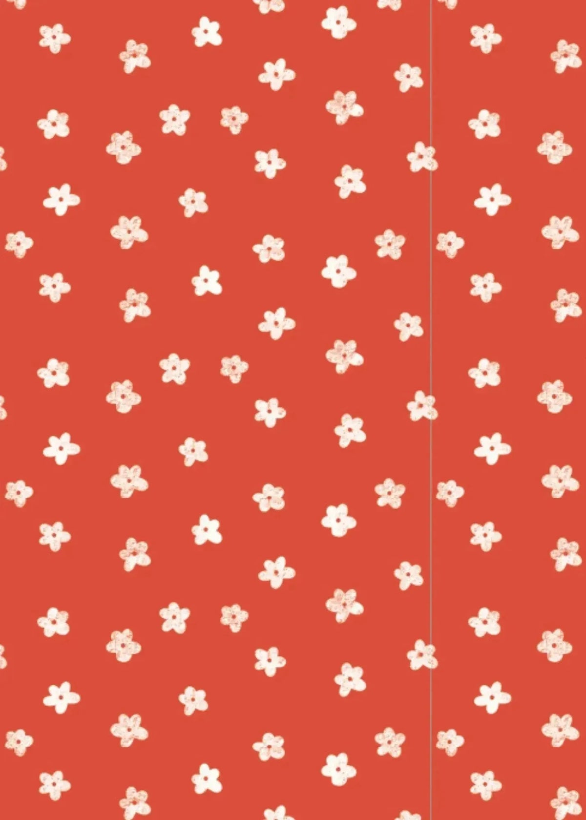 Red Spread Out Floral