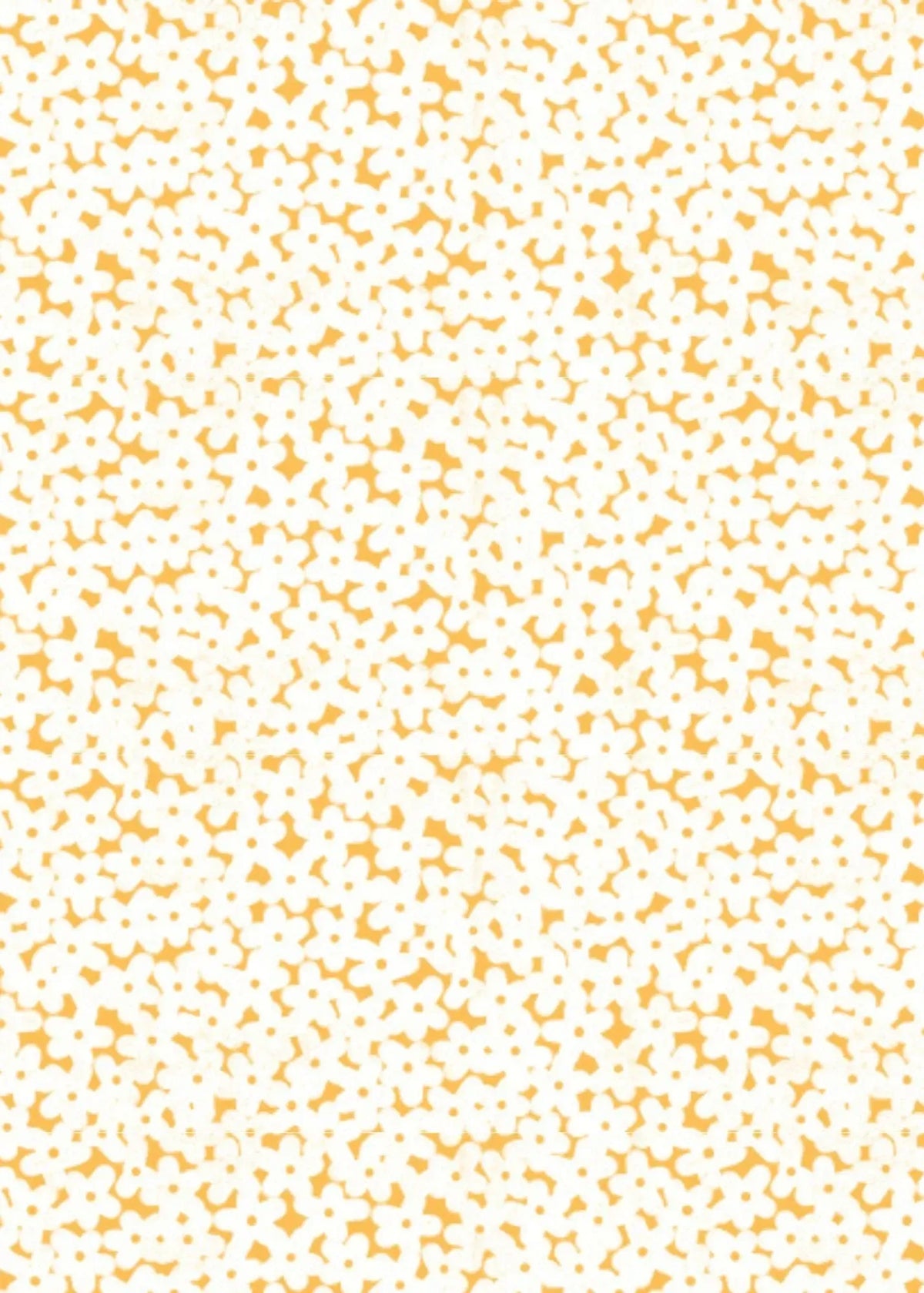 Orange Overlapped Floral
