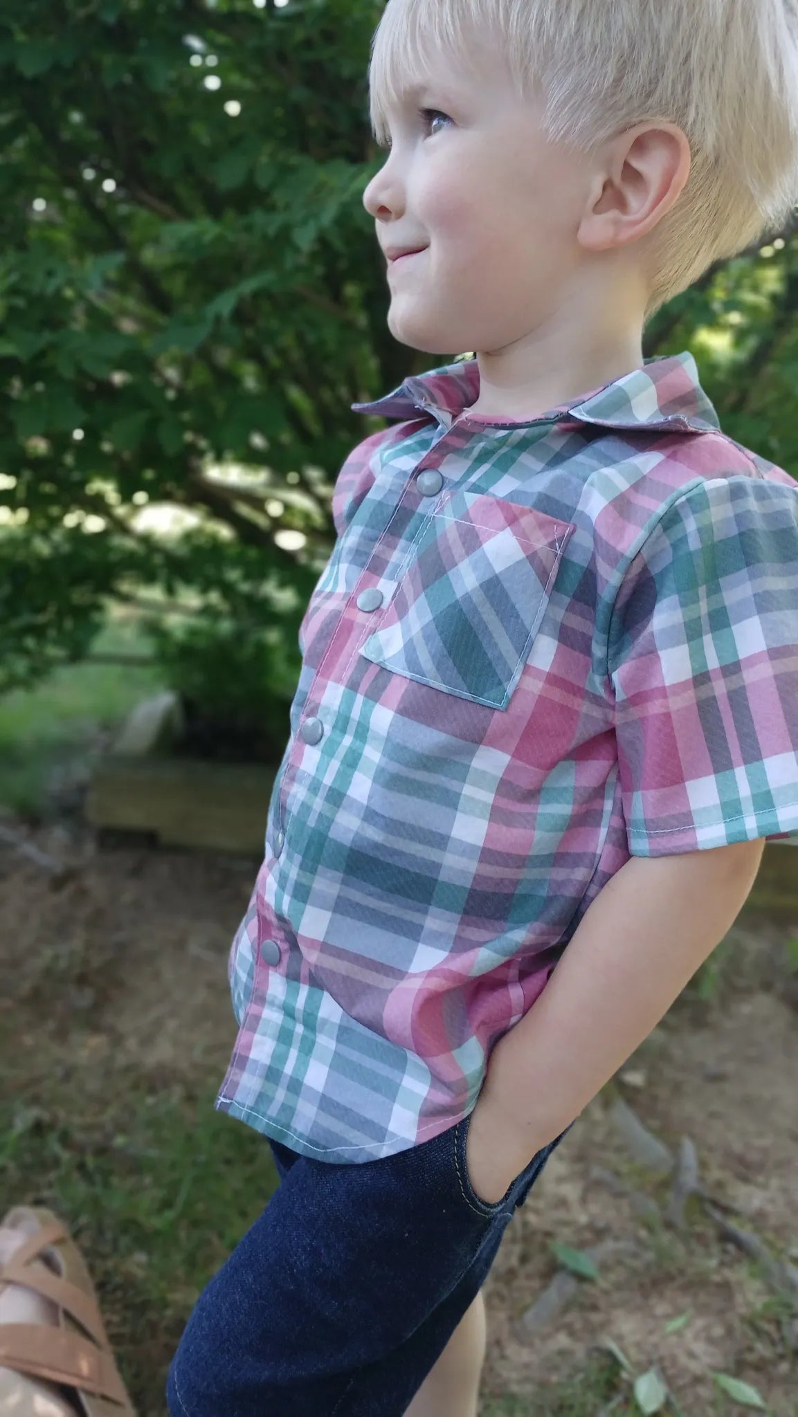 Face the Sun Plaid