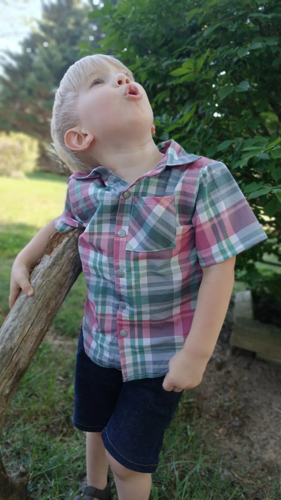 Face the Sun Plaid