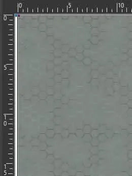 A gray fabric with a subtle honeycomb pattern.