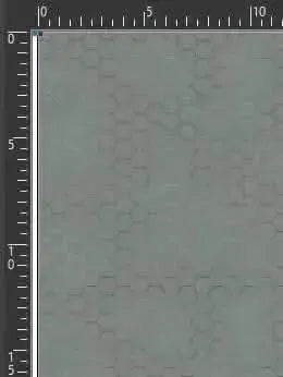 Light green honeycomb geometric print fabric swatch.