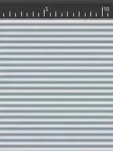 Dusty blue striped fabric swatch from Rachel Getz Designs.