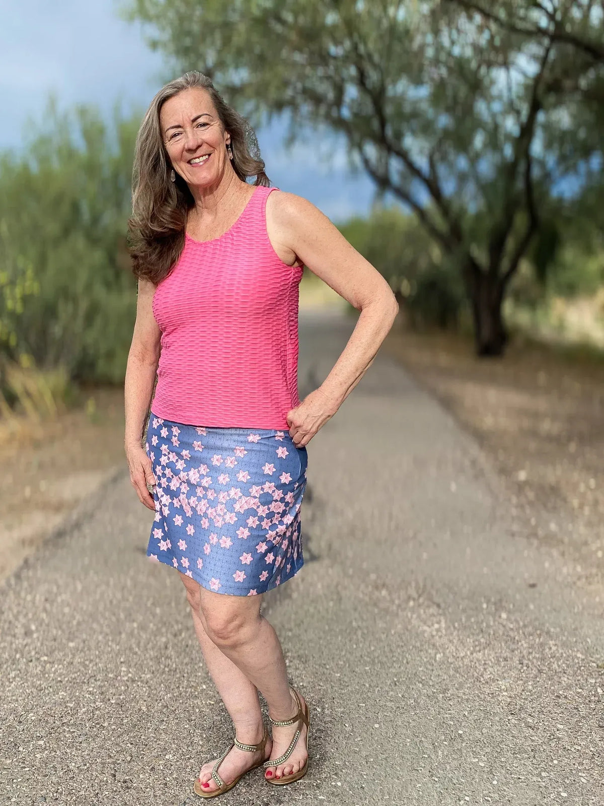 Cotton Lycra / Silver