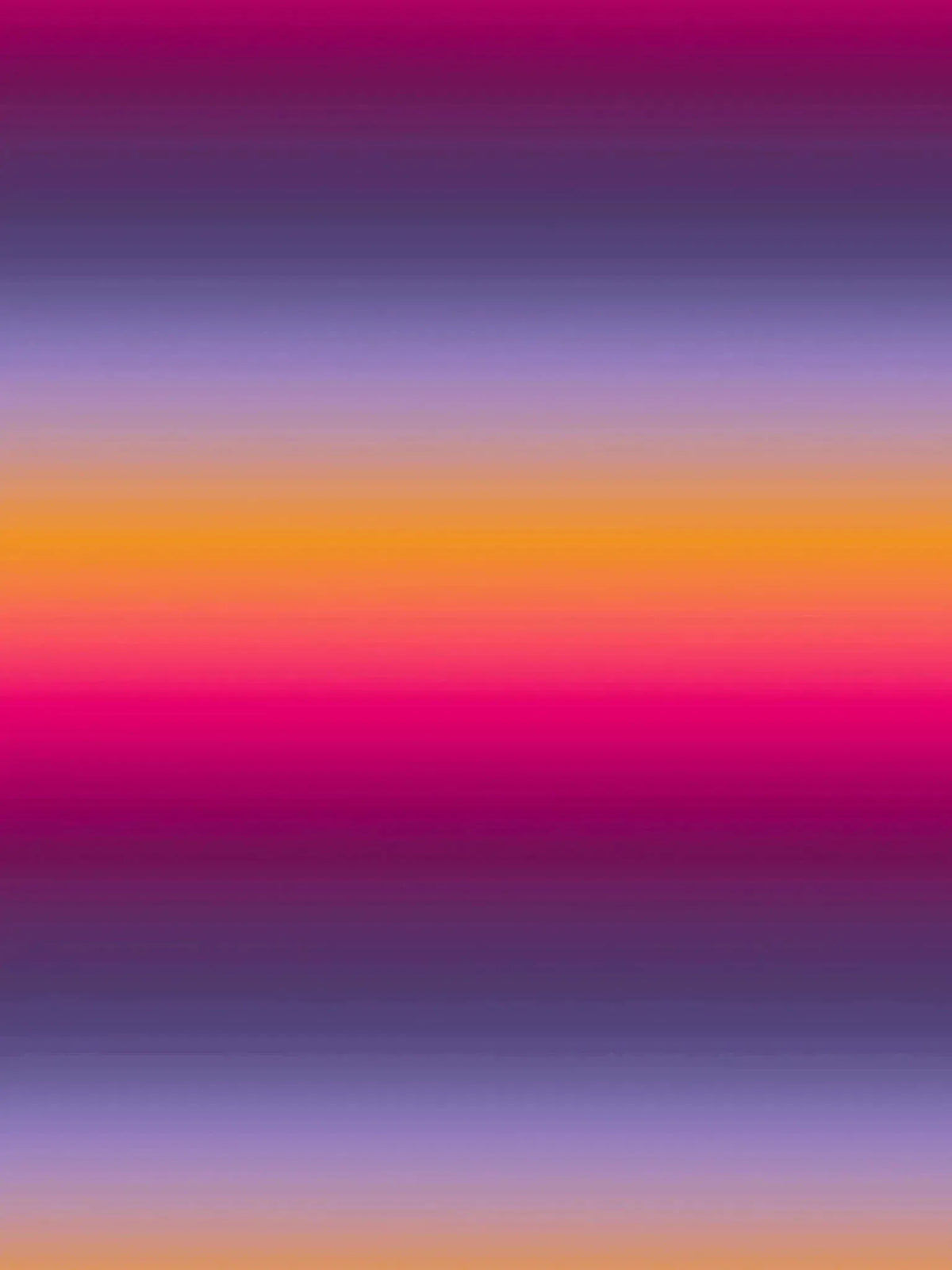 Sunset ombre fabric with purple to pink gradient print.