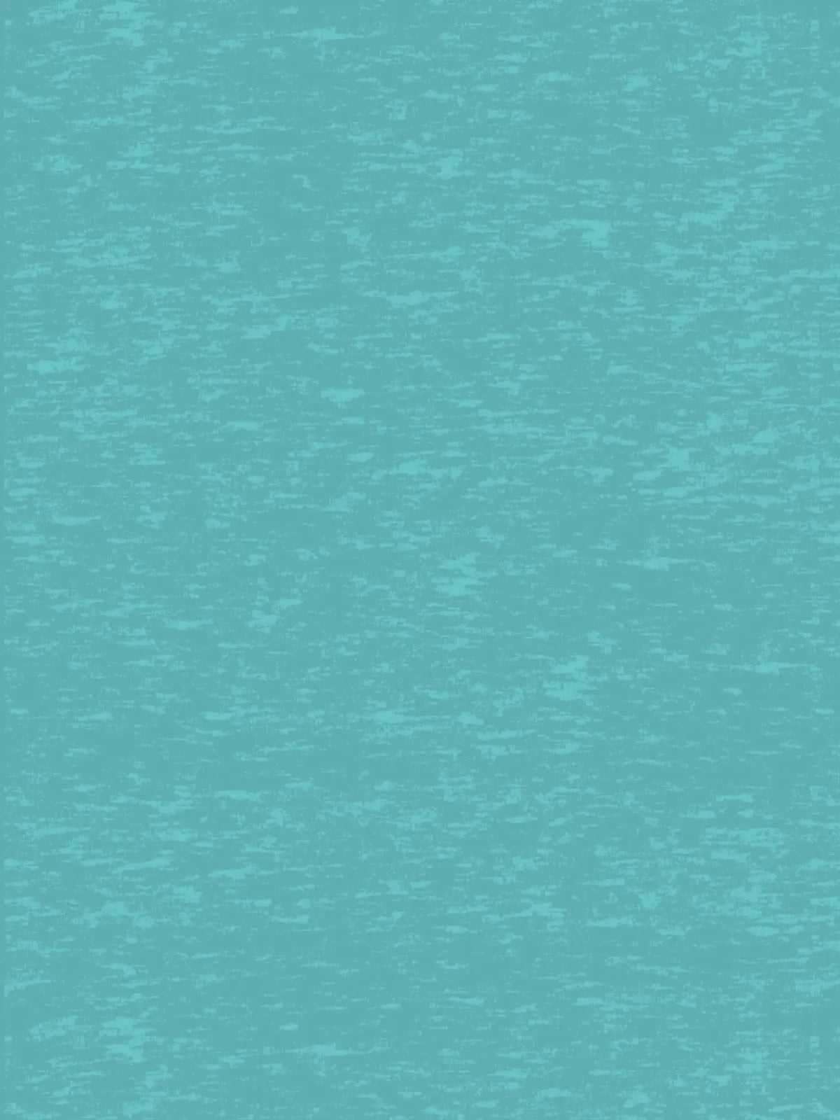 A close-up view of a teal heather fabric with a textured, mottled appearance.