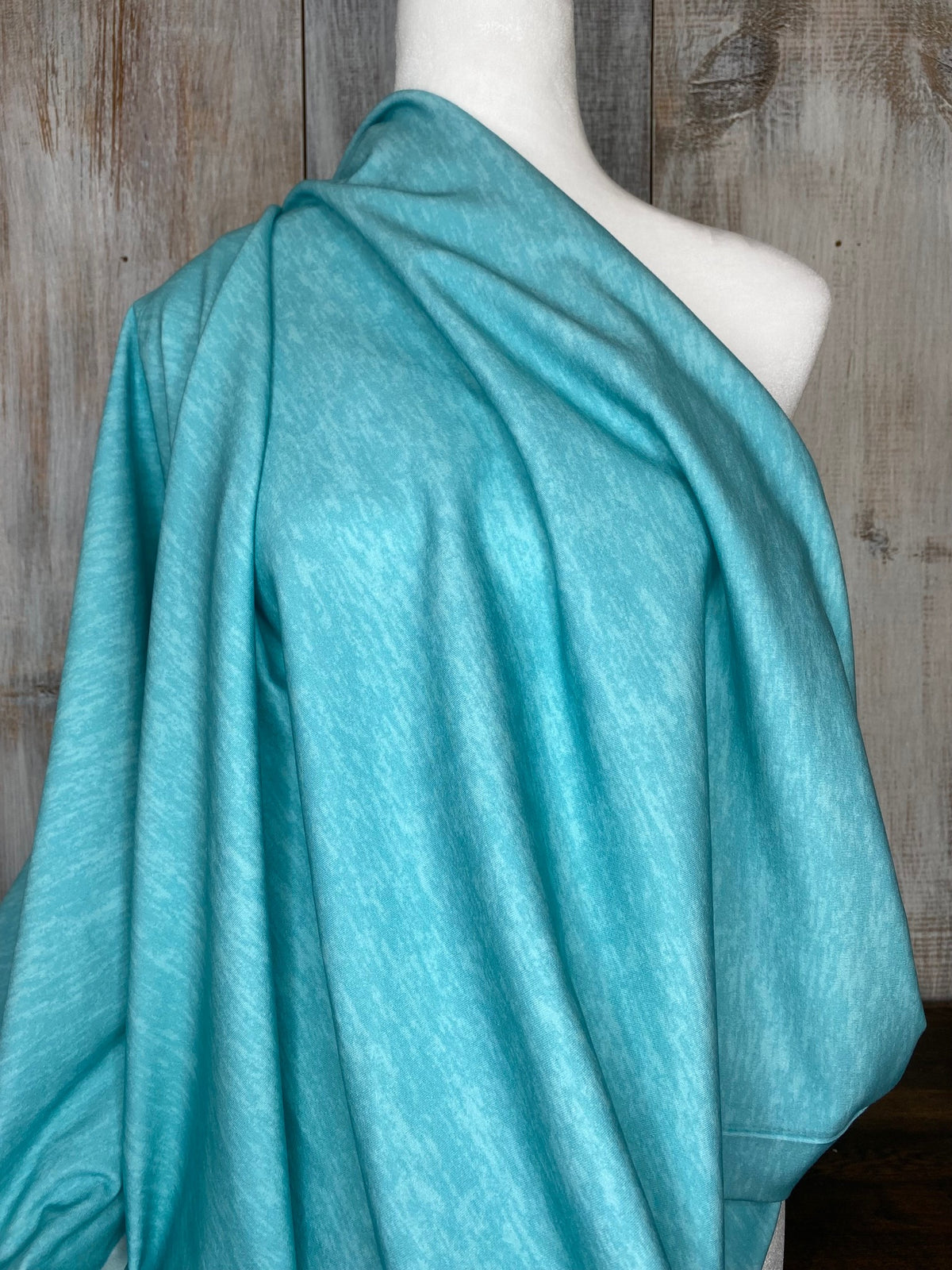 Teal Heather Fabric - WayMaker Fabrics