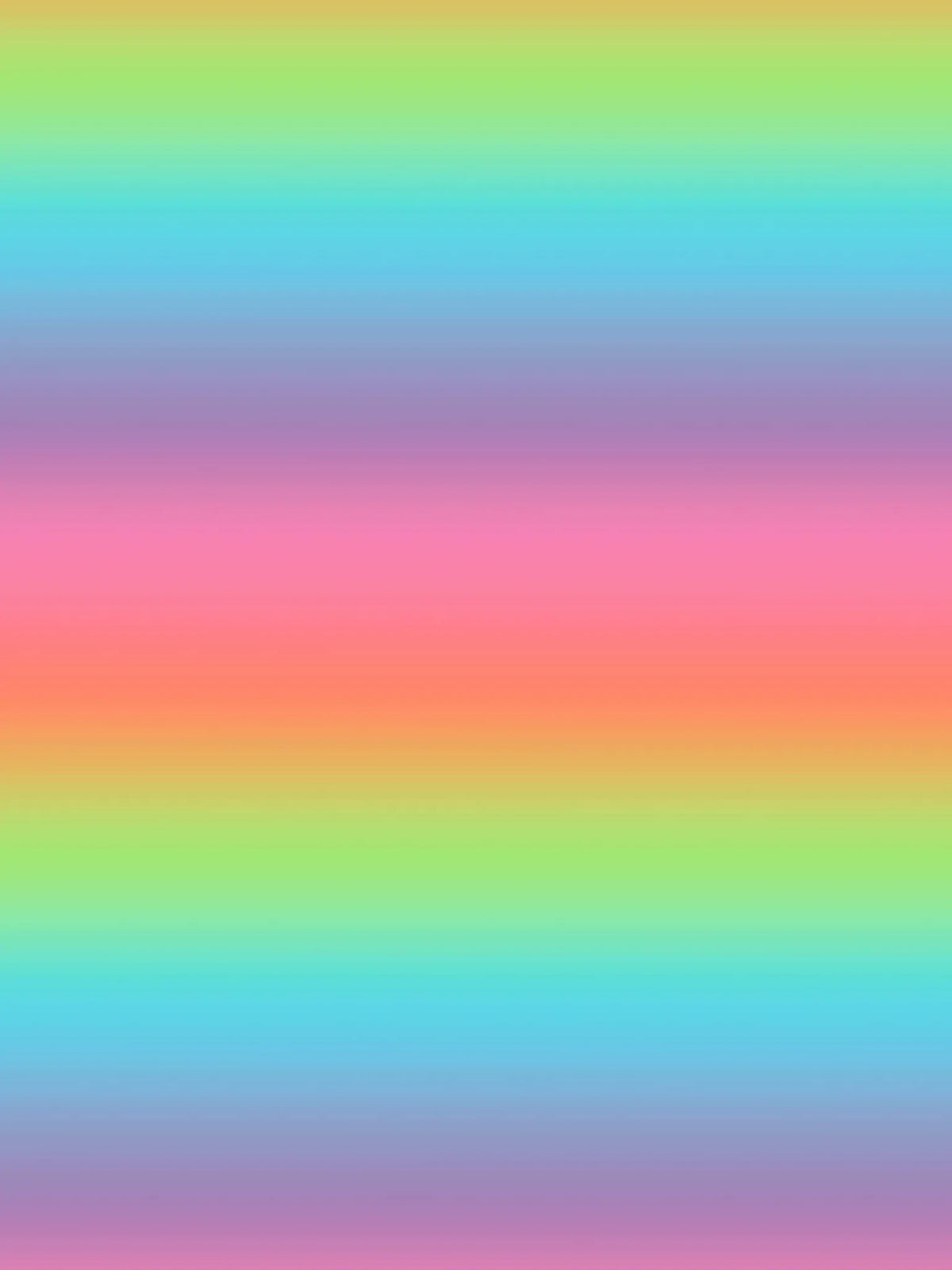 A vibrant ombre fabric with horizontal stripes in rainbow colors.