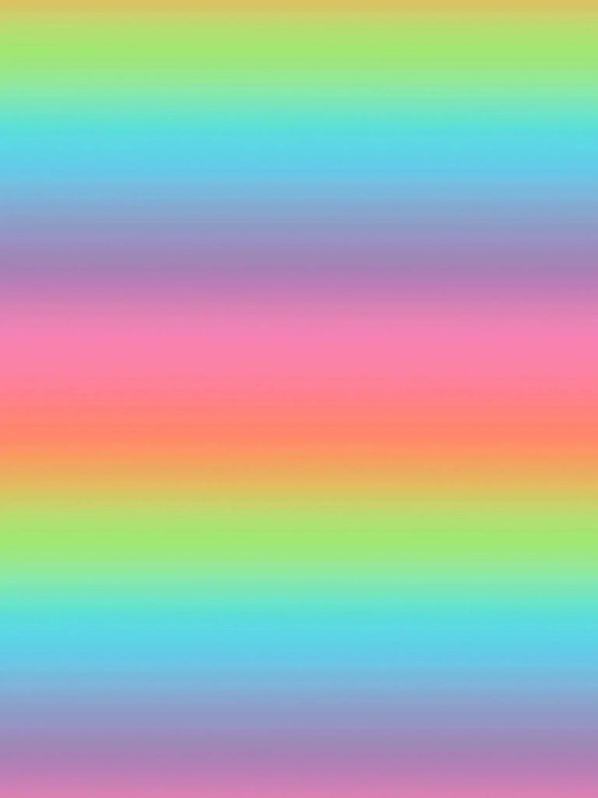 Unicorn ombre fabric with a smooth rainbow gradient print.