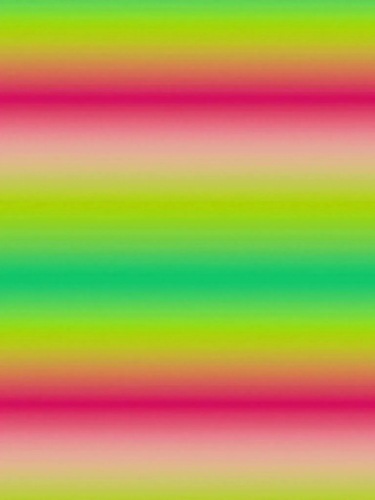 Watermelon ombre gradient fabric with pink to green hues.