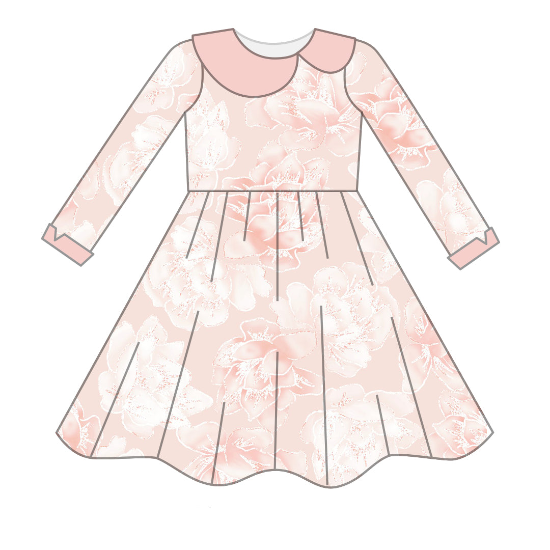 Pink Flowers Fabric - WayMaker Fabrics