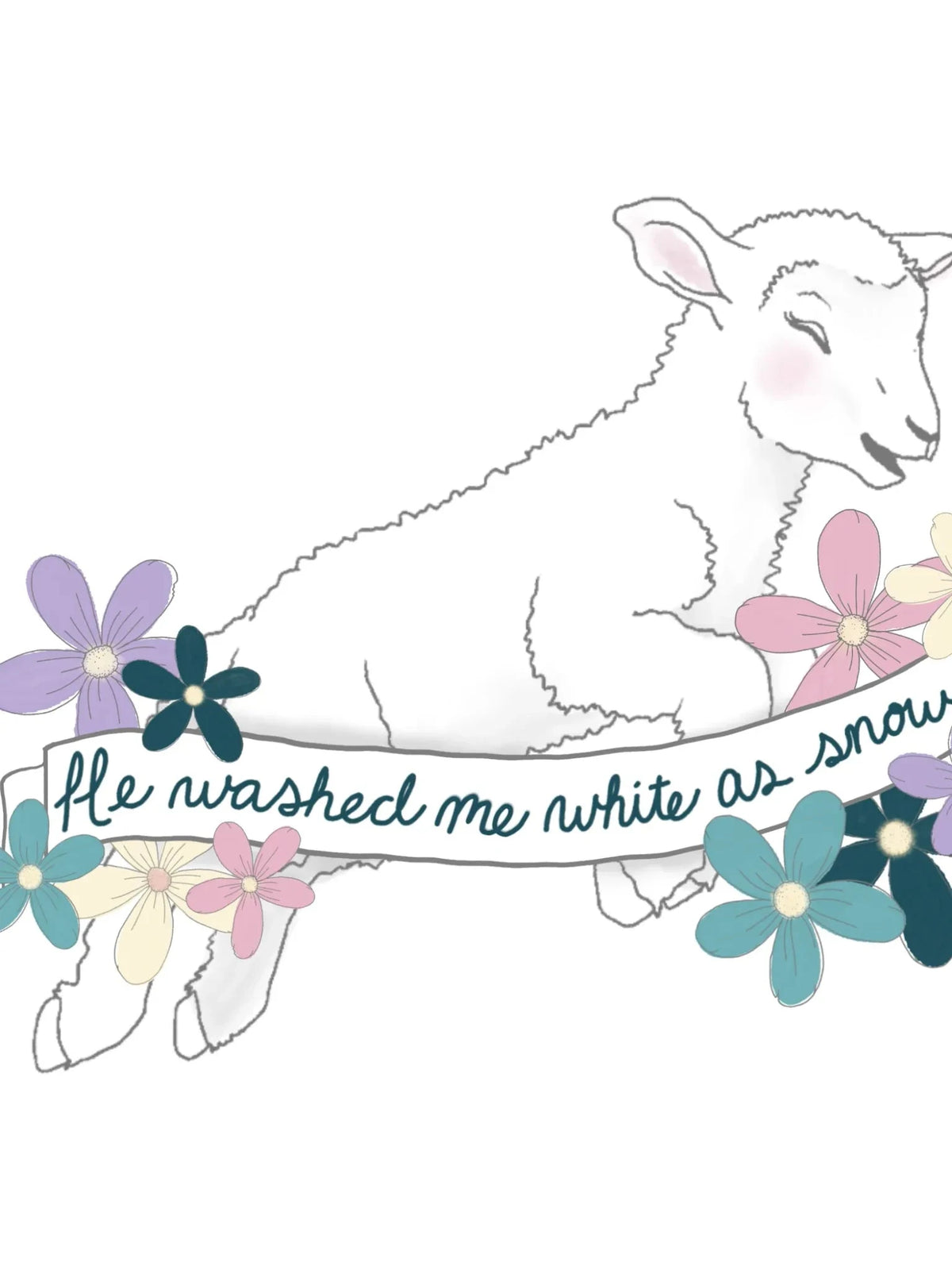 White as Snow- Placement Print