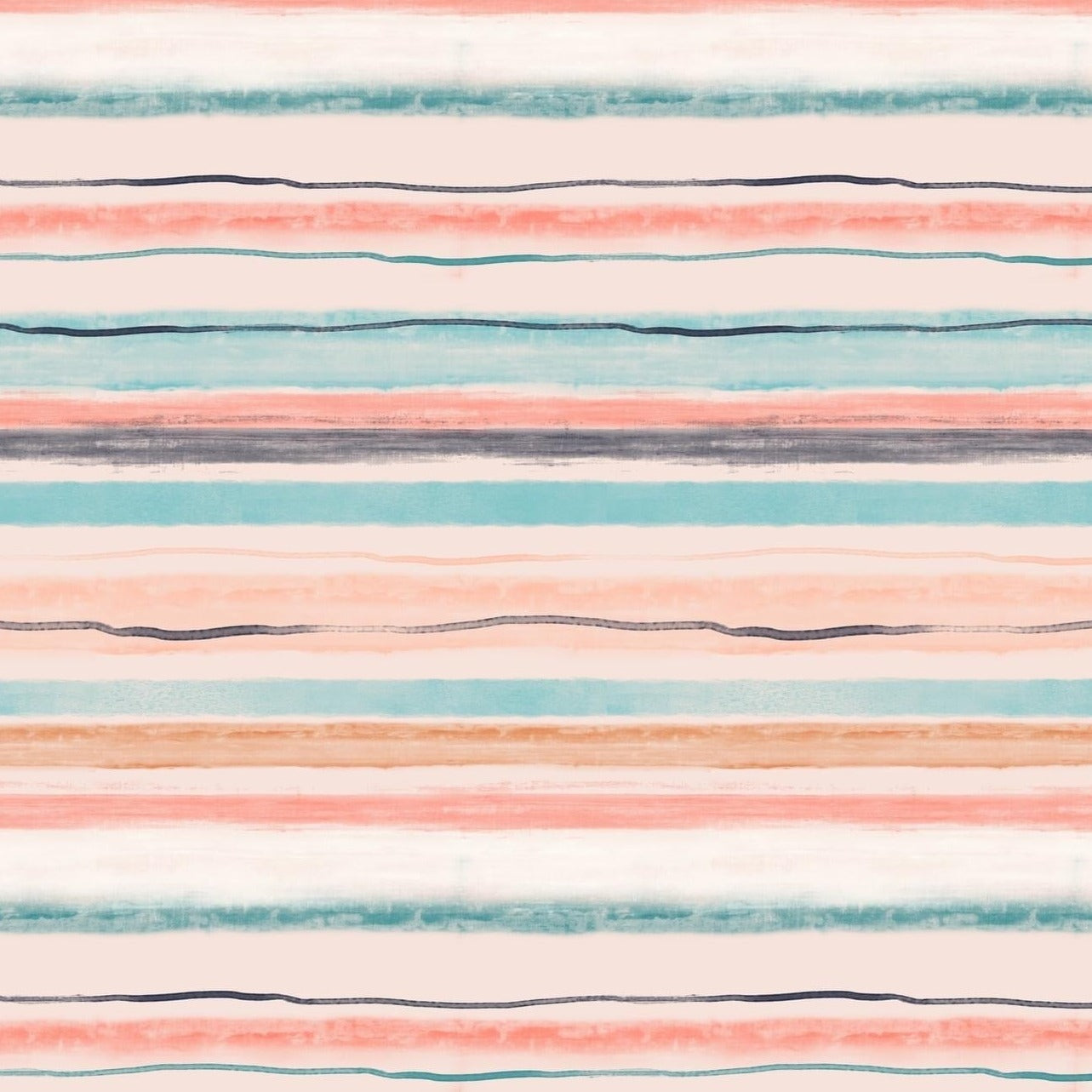 Watercolor Lines in Pink Fabric - WayMaker Fabrics